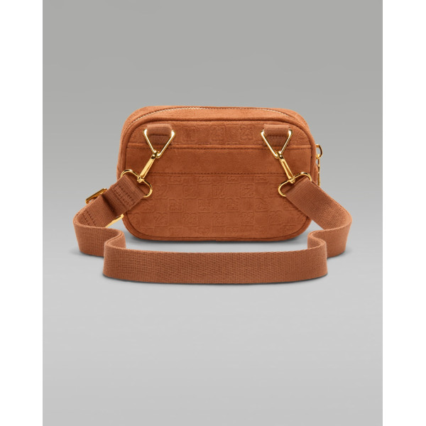 Сумка через плечо Jordan Suede Monogram Camera Bag MA9207-X6X