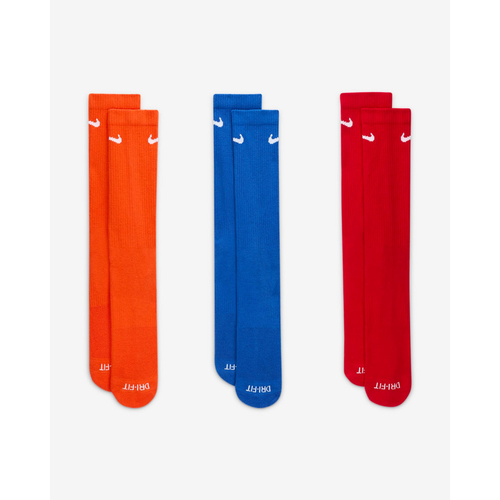 Носки повседневные Nike Everyday Plus Cushioned Crew Socks SX6888-966