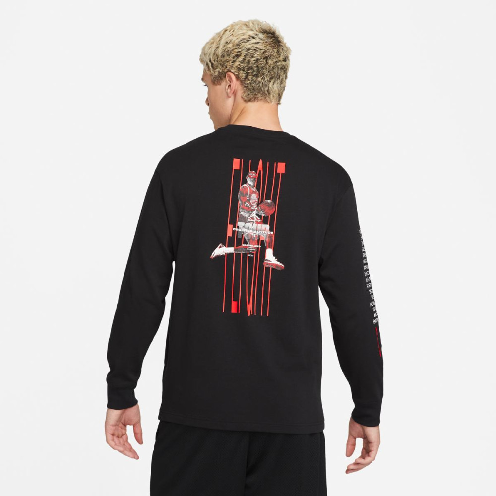 Футболка з довгим рукавом Jordan Flight Heritage85 Longsleeve Crew DM0846-010