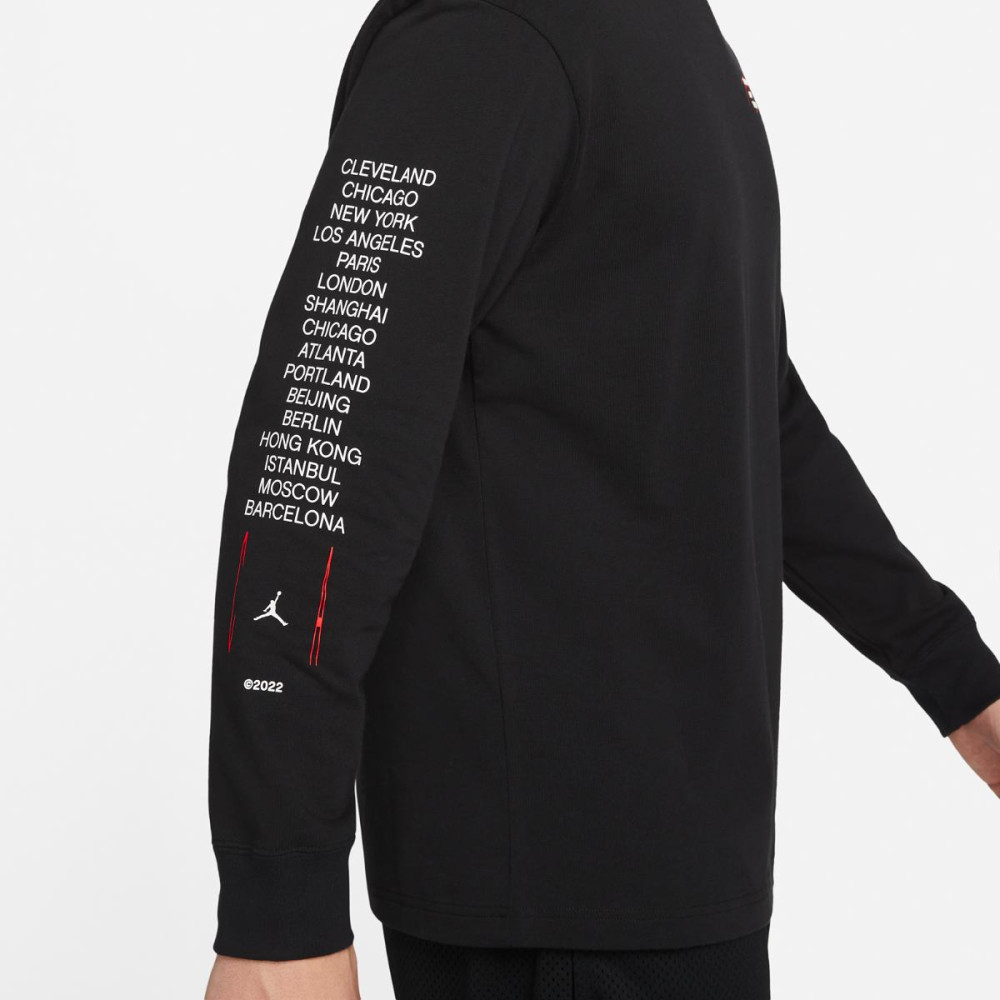 Футболка з довгим рукавом Jordan Flight Heritage85 Longsleeve Crew DM0846-010