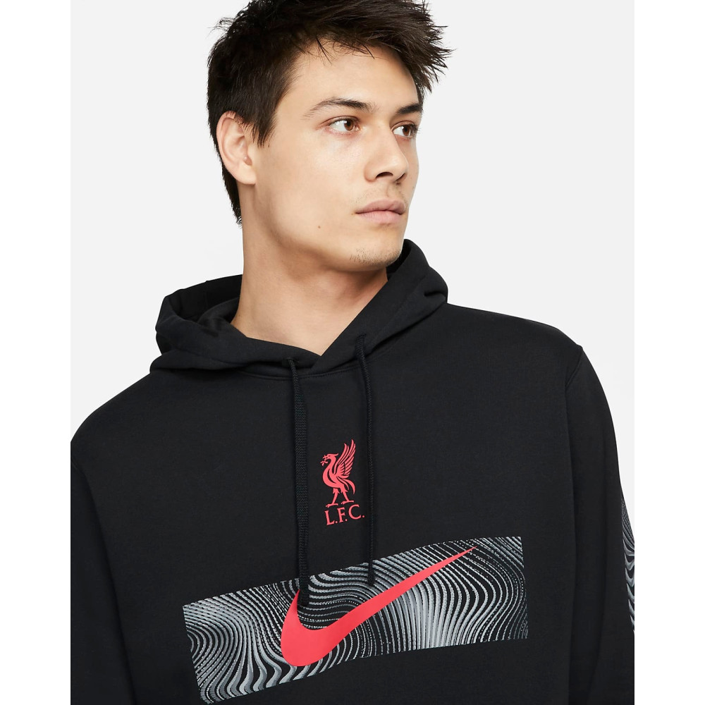 Кофта Nike Sportswear Liverpool FC Club Fleece Hoodie DN3119-010