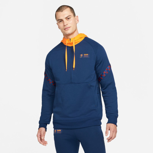 Кофта Nike FC Barcelona Travel Hoodie DB7834-492
