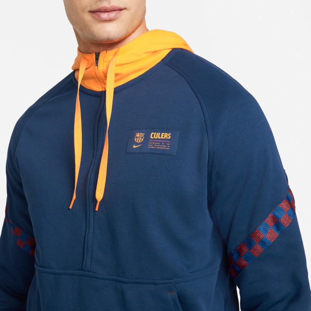 Толстовка Nike FC Barcelona Travel Hoodie DB7834-492