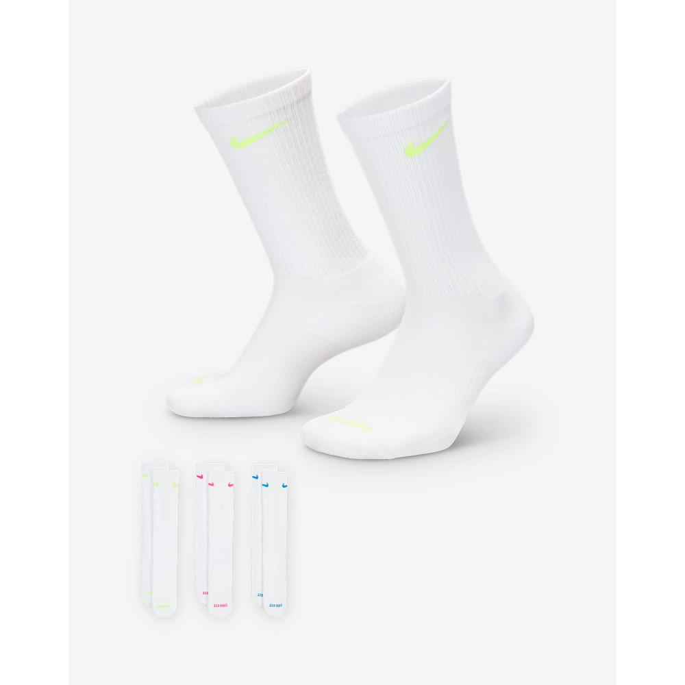 Шкарпетки Nike Everyday Plus Cushioned Crew Socks SX6888-938
