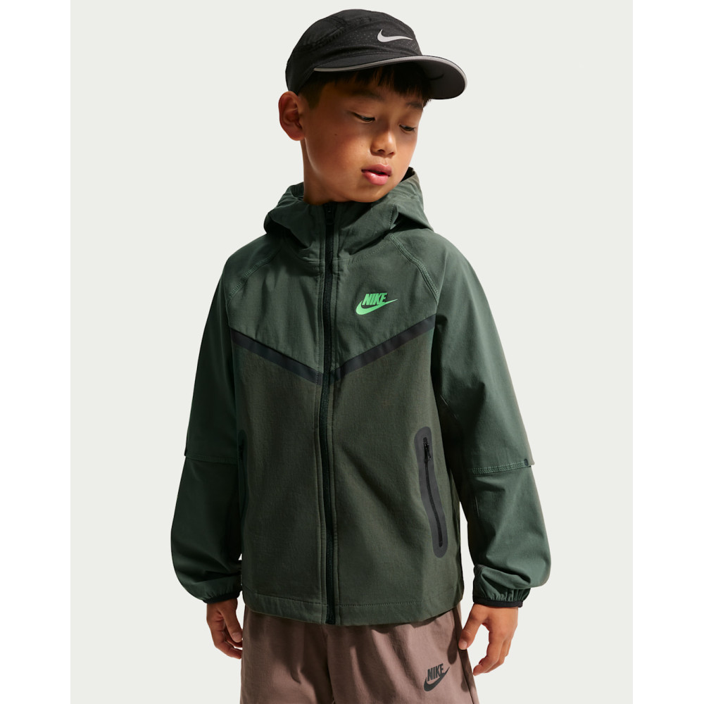 Дитяча спортивна кофта Nike Boys Sportswear Tech Fleece Woven Hoodie HQ8911-005