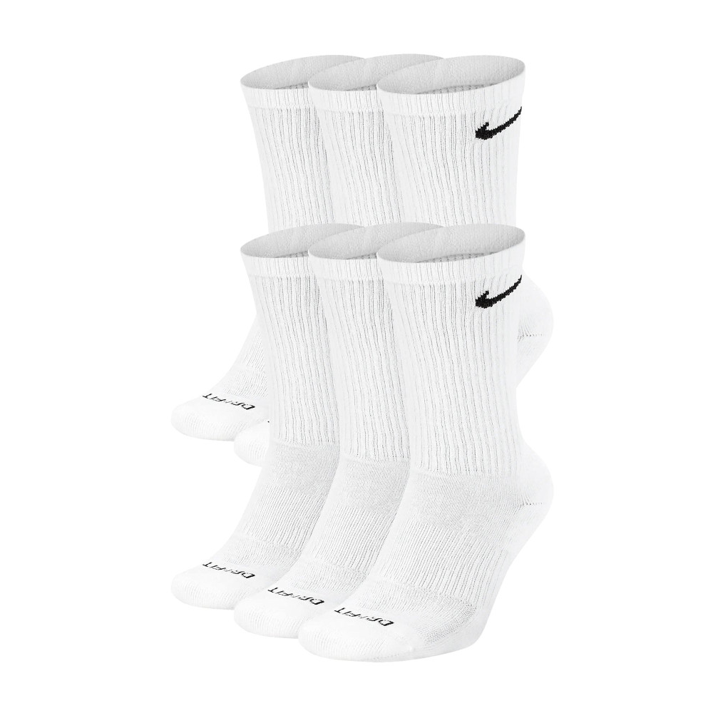 Носки повседневные Nike Everyday Plus Cushioned Training Crew Socks SX6897-100
