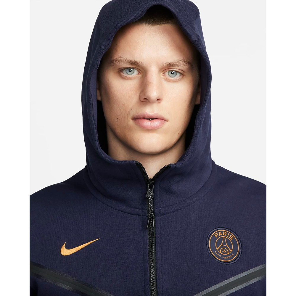 Кофта Nike Sportswear Paris Saint-Germain Tech Fleece Hoodie DV4827-498