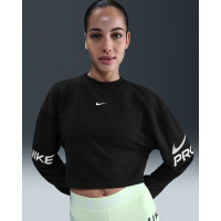 Жіноча толстовка Nike Pro Dri-Fit Graphic Crew HV3591-010