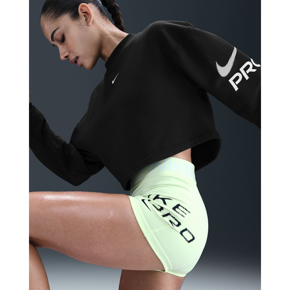 Жіноча толстовка Nike Pro Dri-Fit Graphic Crew HV3591-010
