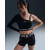 Женская футболка Nike Pro Dri-FIT Shine Cropped Top FV8100-010