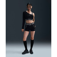 Женская футболка Nike Pro Dri-FIT Shine Cropped Top FV8100-010