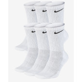 Носки повседневные Nike Everyday Cushioned Training Crew Socks  SX7666-100